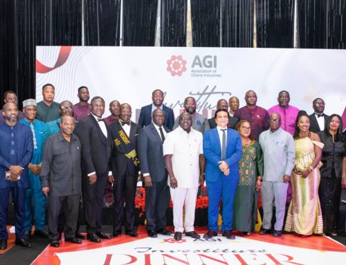 AGI swears in Pharm. Kofi Nsiah-Poku as the new President at a grand Investiture dinner